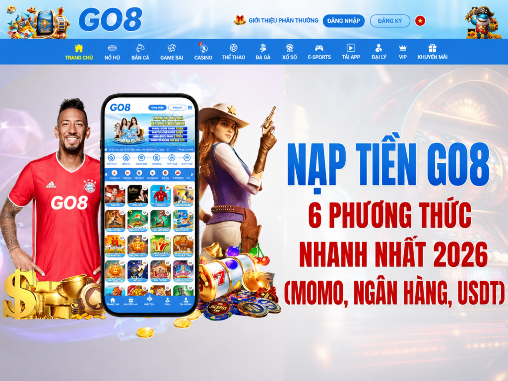 Nạp Tiền GO8 1 Nạp tiền GO8
