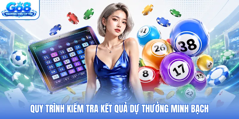 Quy trình kiểm tra kết quả dự thưởng minh bạch